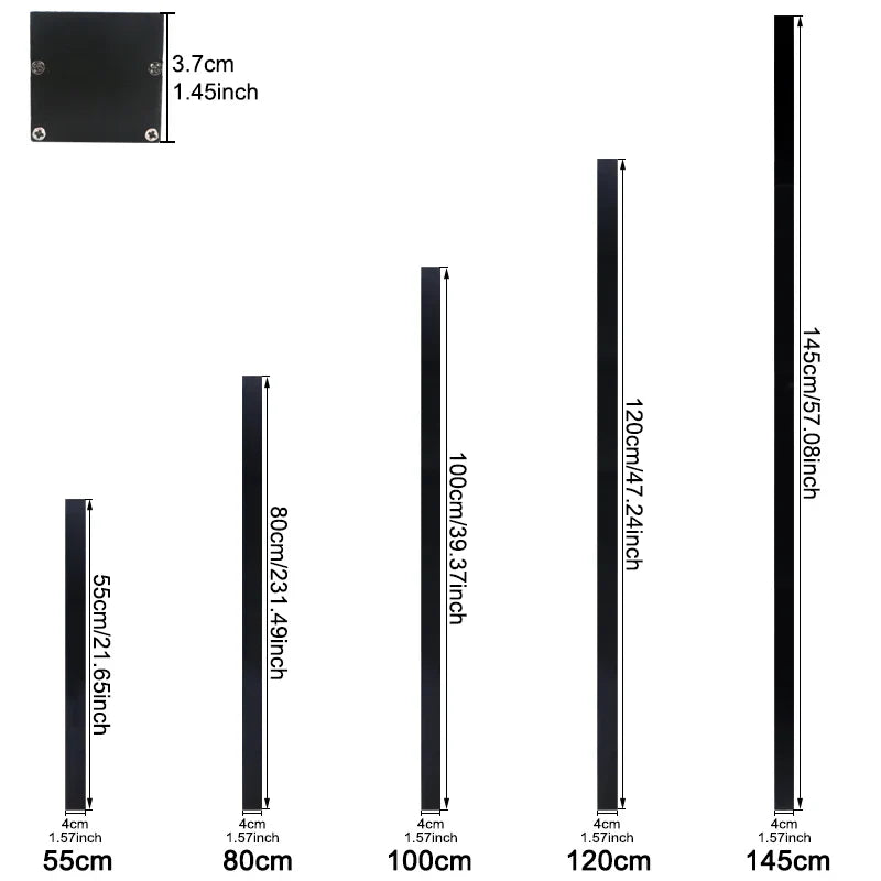 Lámpara barra LED de pared Moderna