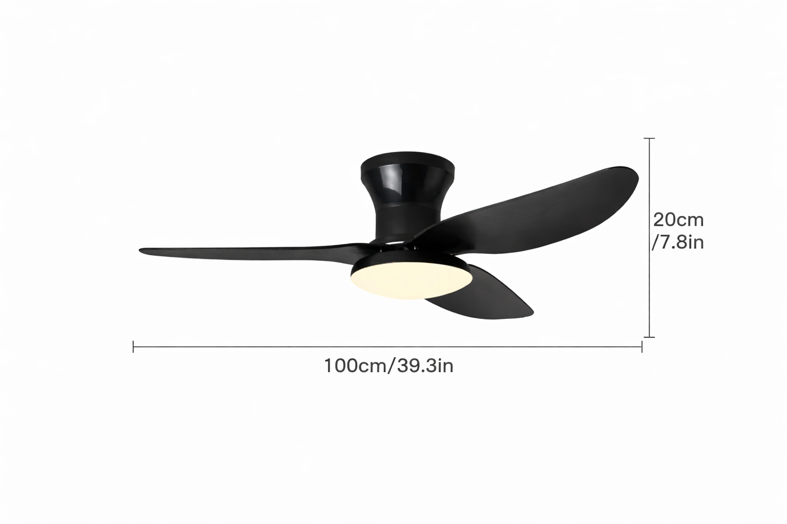 Ventilador de techo con lámpara